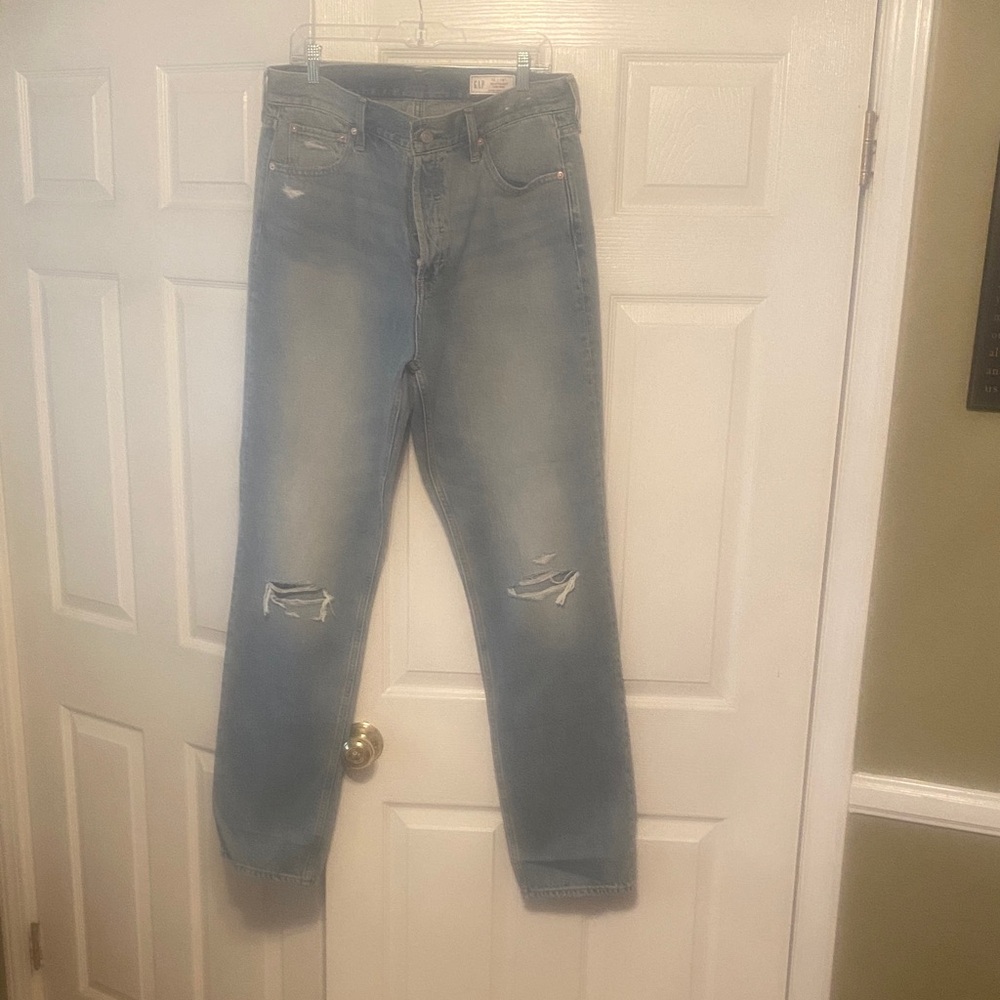GAP Women's High Rise Jeans - Light Blue